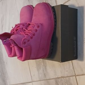 Timberland Pink Boots